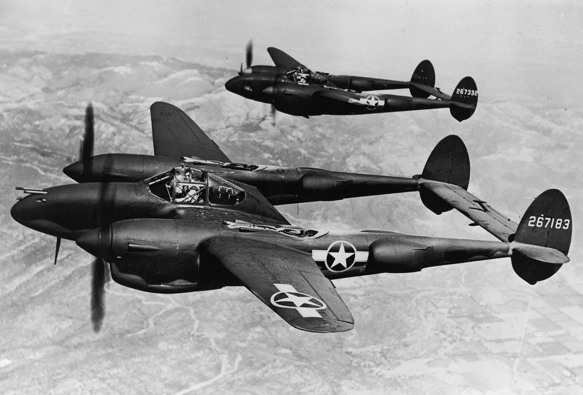 1/48 P-38J Lightning Essential Masks for Tamiya — Hawaiian Air Depot